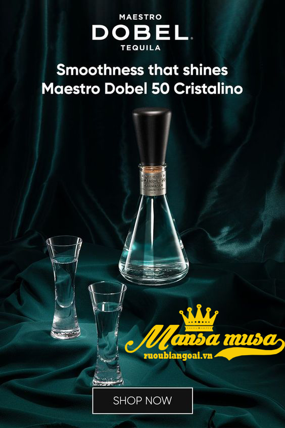 Rượu Maestro Dobel 50 cristalino