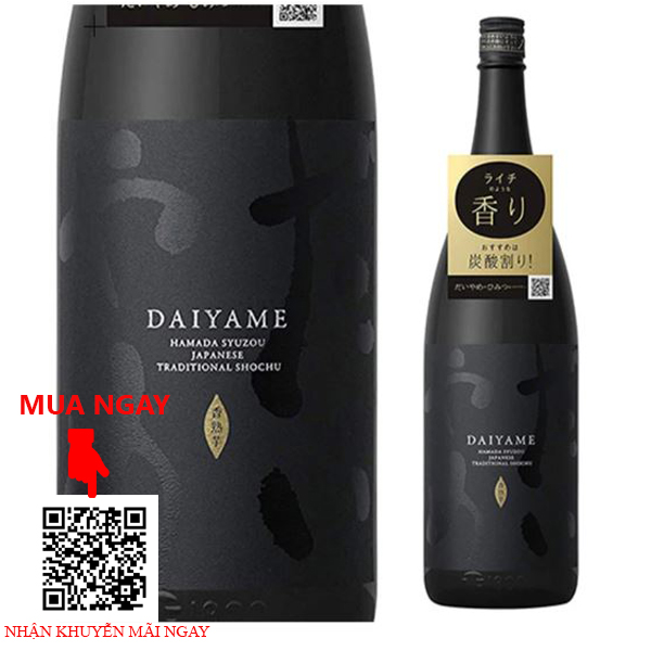 Rượu Shochu Daiyame 25