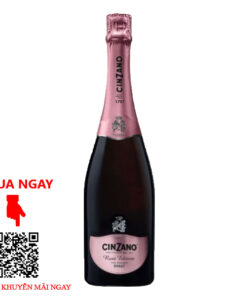 Rượu vang nổ/Sparkling Cinzano Rose