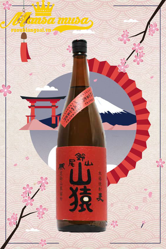 Rượu Shochu Yamasaru Mugi