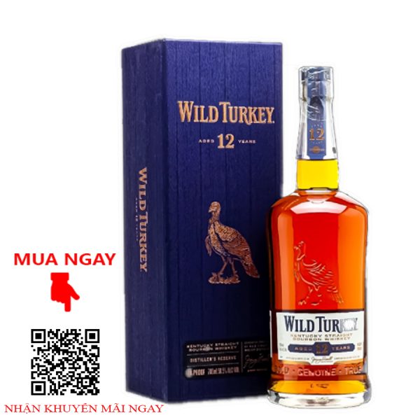 Rượu Wild Turkey 12 years old