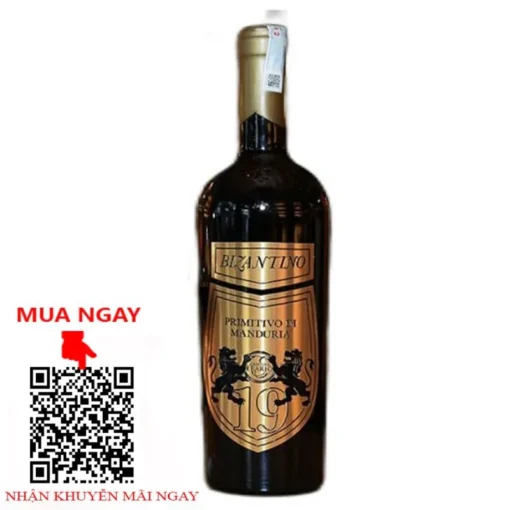 Rượu vang bizantino primitivo di manduria
