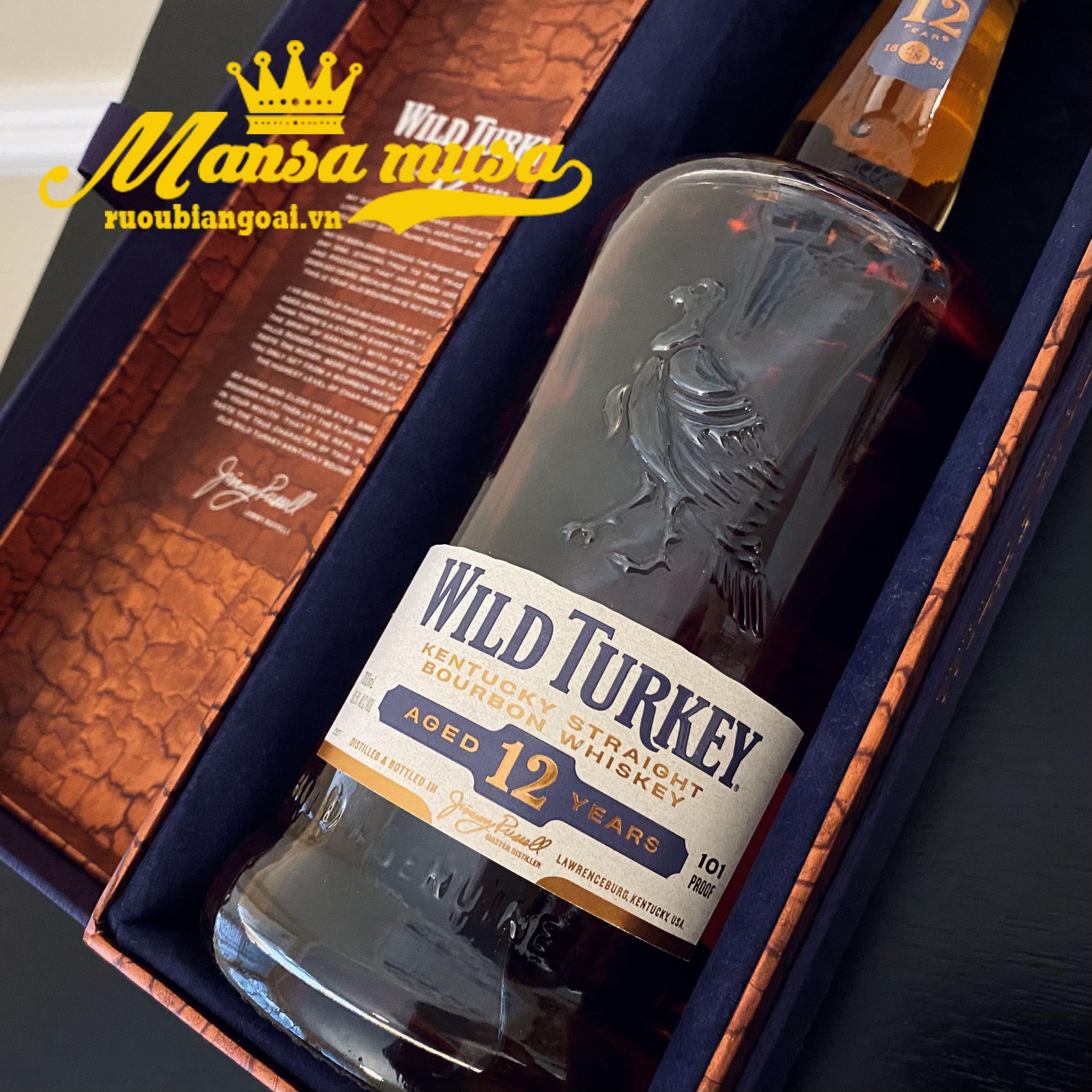 Rượu Wild Turkey 12 years old