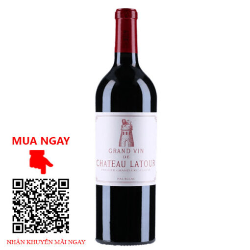 vang pháp chateau latour pauillac 2014