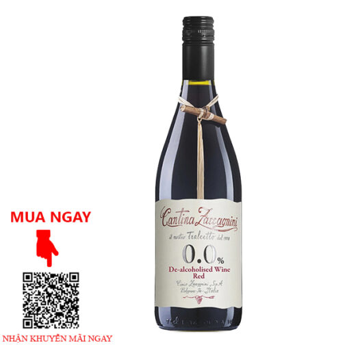 Rượu Vang Trắng Không Cồn Cantina Zaccagnini De-Alcoholised Wine Red