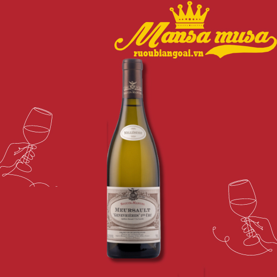 Rượu Vang Pháp Meursault "Genevrieres" 1er Cru Domaine Seguin-Manuel