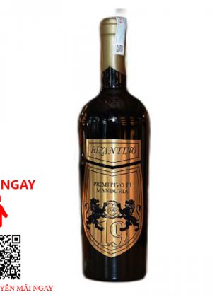 Rượu Vang Ý Bizantino Primitivo Di Manduria DOC