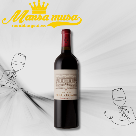 Rượu Vang Pháp Château Beauregard Pomerol 2017