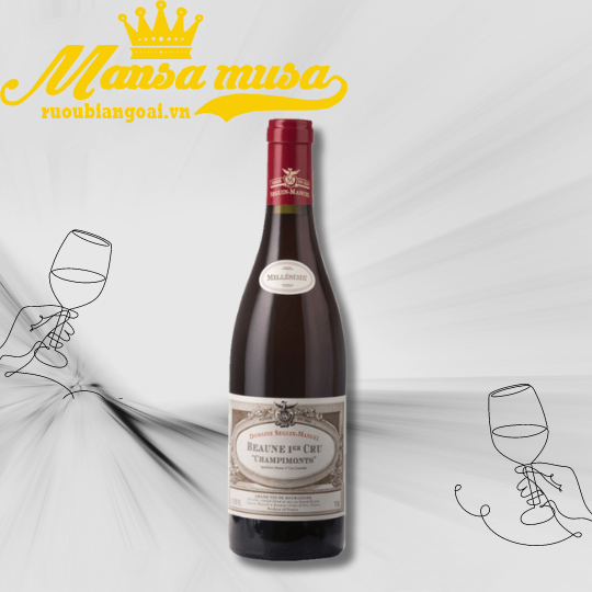 Rượu Vang Pháp Champimonts Beaune 1er Cru Domaine Seguin-Manuel