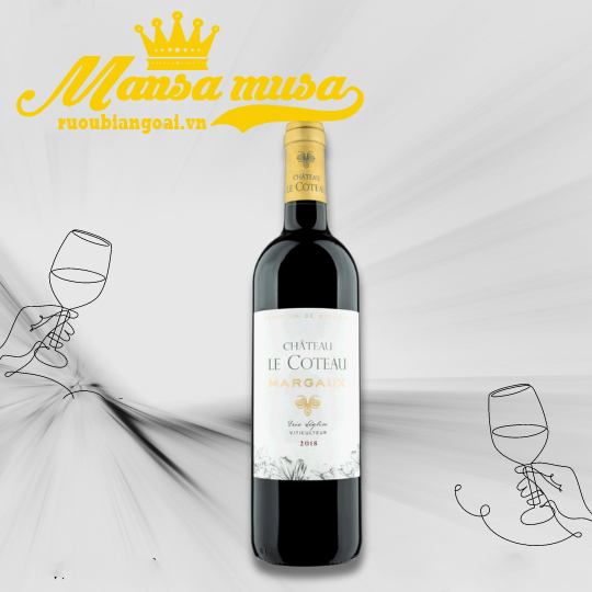 Rượu Vang Pháp Chateau La Coteau Margaux 2018