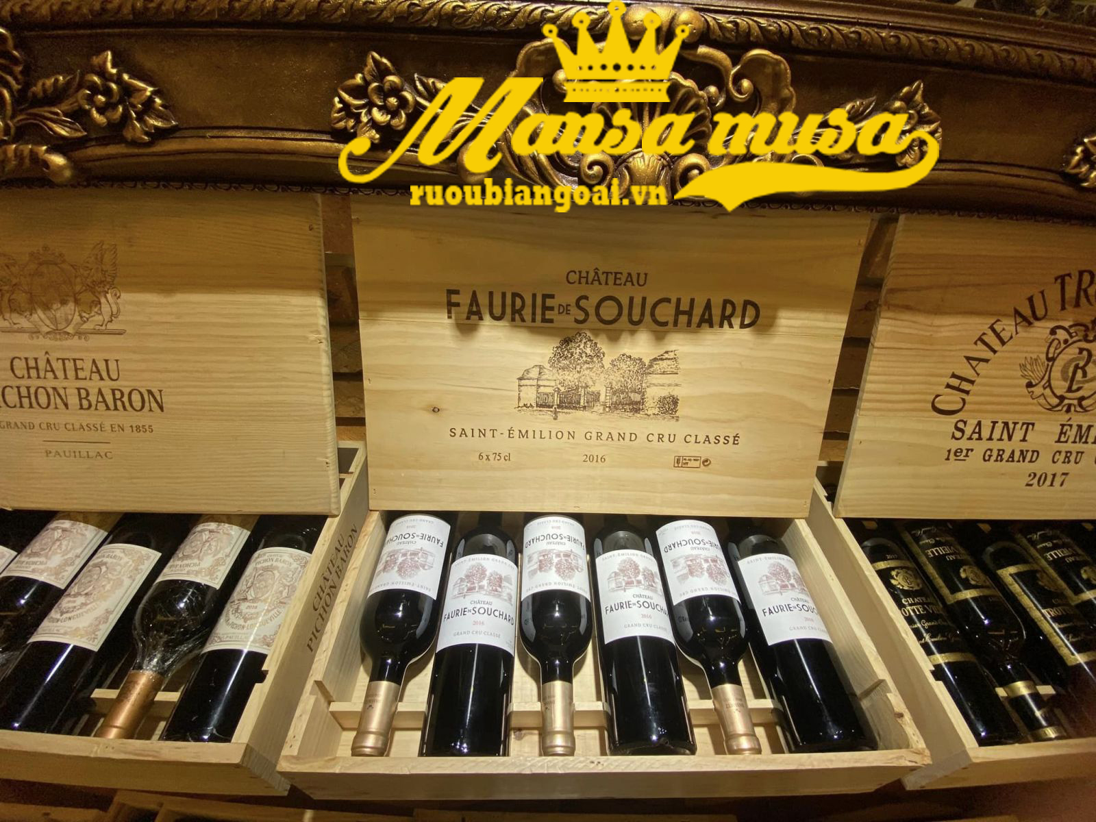 Rượu Vang Pháp Chateau Faurie de Souchard 2016