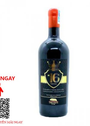 Rượu Vang Ý TrePini 15% Gran TRullo Primitivo Puglia DOC