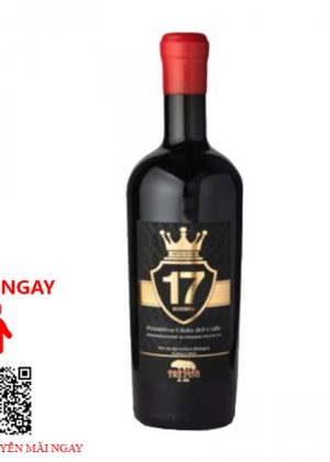 Rượu Vang Ý Trepini 17% Primitivo Gioia Del Colle Doc