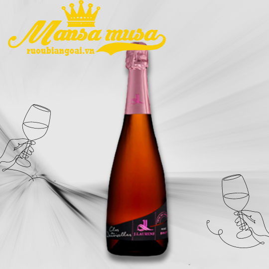 Rượu Clos des Demoiselles Cremant de limoux tete de cuvee Rose brut