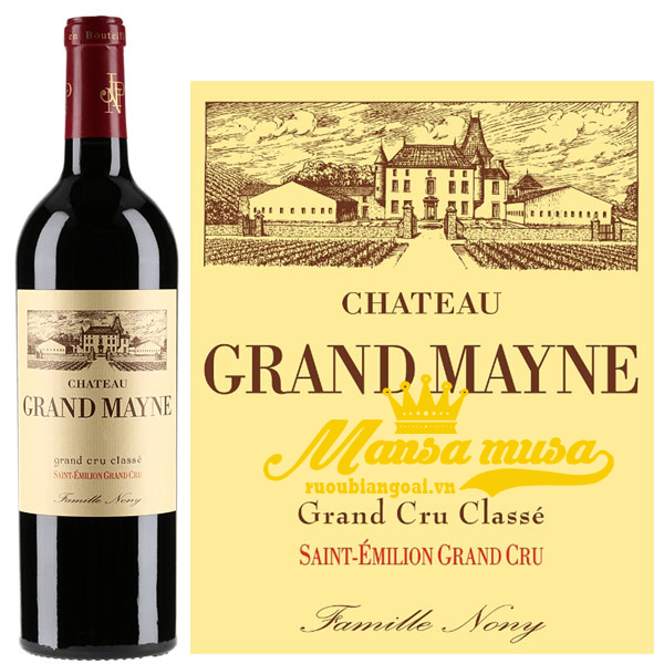 Rượu Vang Pháp Chateau Grand Mayne 2017