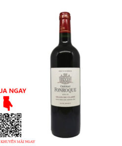 Rượu Vang Pháp Chateau Fonroque 2017
