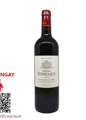 Rượu Vang Pháp Chateau Fonroque 2017