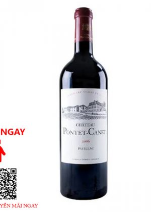 Rượu Vang Pháp Chateau Pontet-Canet 2006