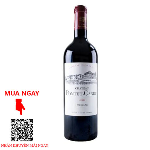 Rượu Vang Pháp Chateau Pontet-Canet 2006