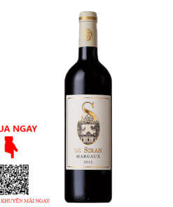Rượu Vang Pháp De Siran Margaux 2017