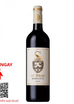 Rượu Vang Pháp De Siran Margaux 2017