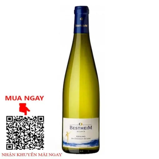 Rượu vang trắng bestheim chasseurs de lune collection riesling