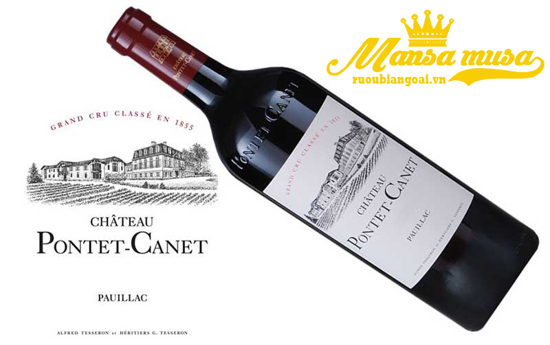 Rượu Vang Pháp Chateau Pontet-Canet 2006