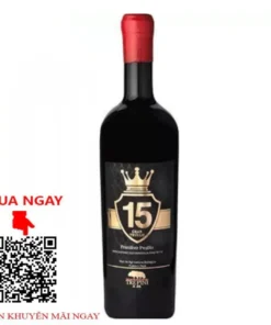 Rượu vang ý trepini 15% gran trullo primitivo