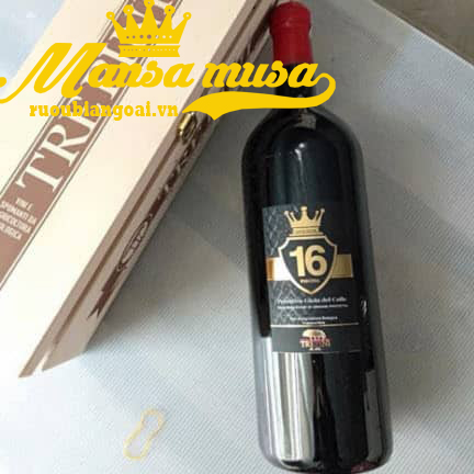 Rượu Vang Ý Trepini 16% Piscina Primitivo Gioia Del Colle Doc0.75L