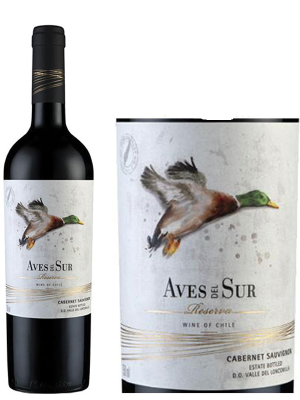 ruou vang aves del sur reserva cabernet sauvignon