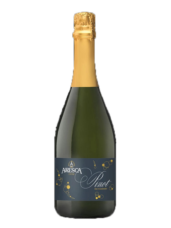 rượu vang sủi ý aresca pinot vino spumante brut