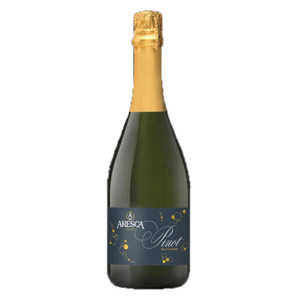 rượu vang sủi ý aresca pinot vino spumante brut