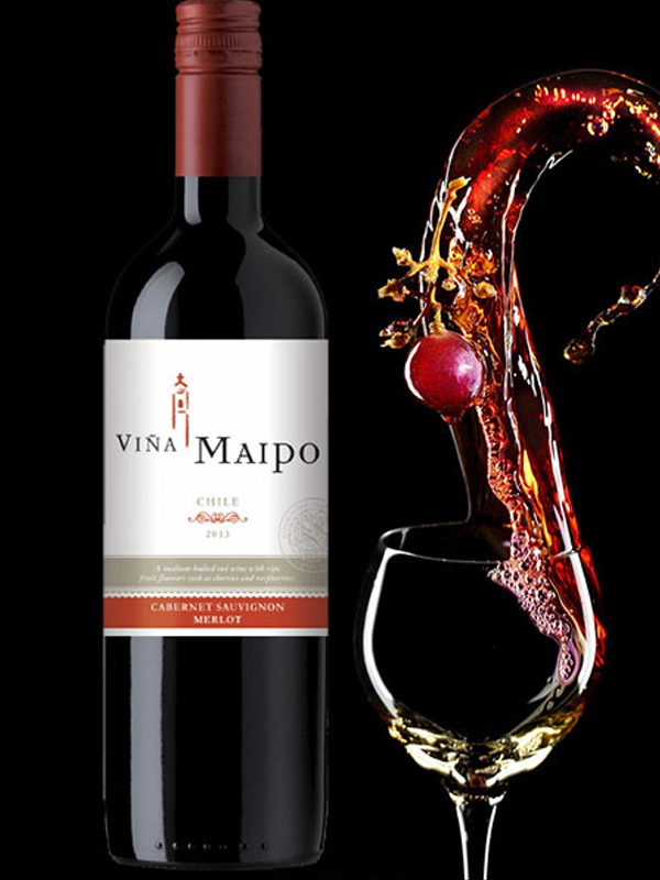 ruou vang vina maipo cabernet sauvignon merlot
