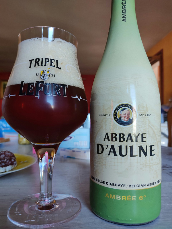 bia abbaye d'aulne ambrée 6° 