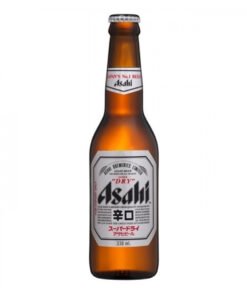 bia asahi 5% nhật bản - chai 330ml