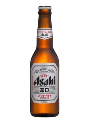 bia asahi 5% nhật bản - chai 330ml