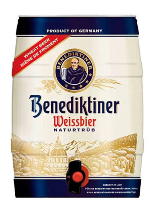 bia đức benediktiner weissbier – boom 5000ml