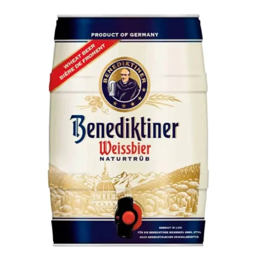 Bia đức benediktiner weissbier boom 5l
