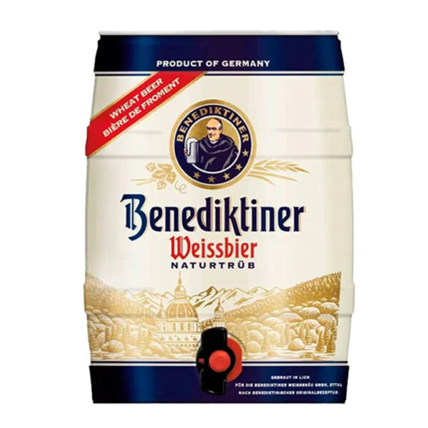 bia đức benediktiner weissbier – boom 5000ml