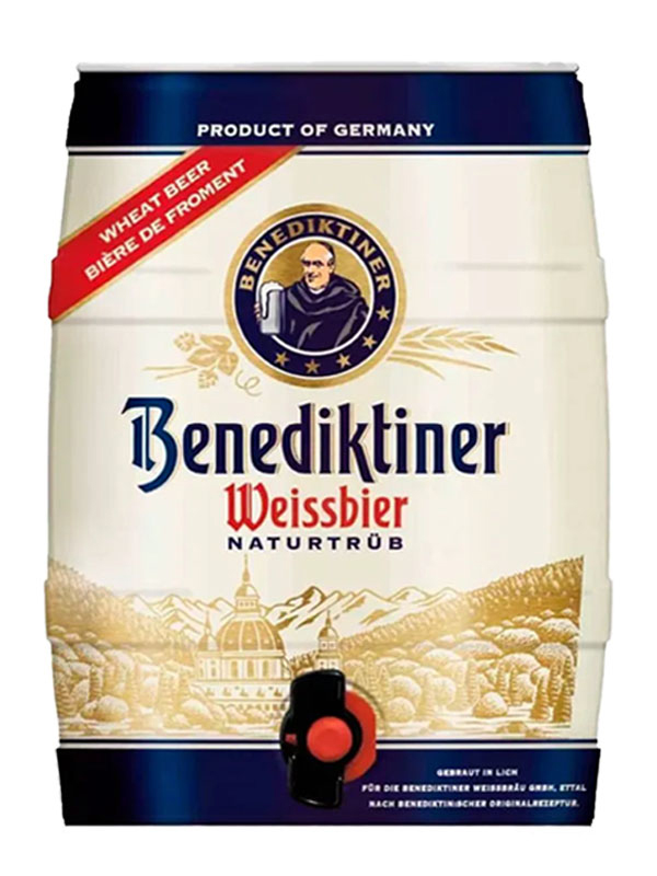 bia đức benediktiner weissbier – boom 5000ml