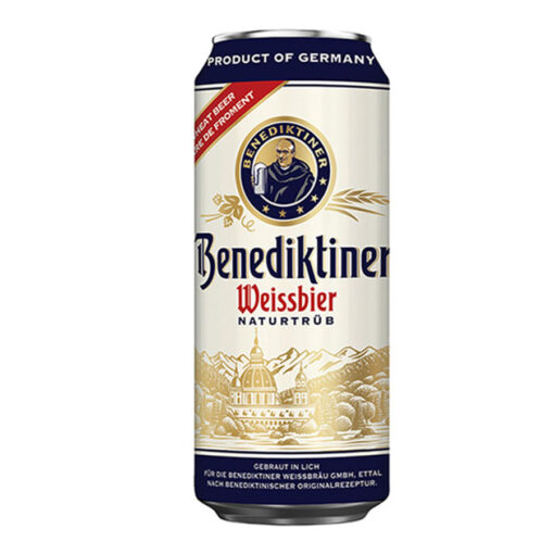 Bia Đức Benediktiner Weissbier – Lon 500ml