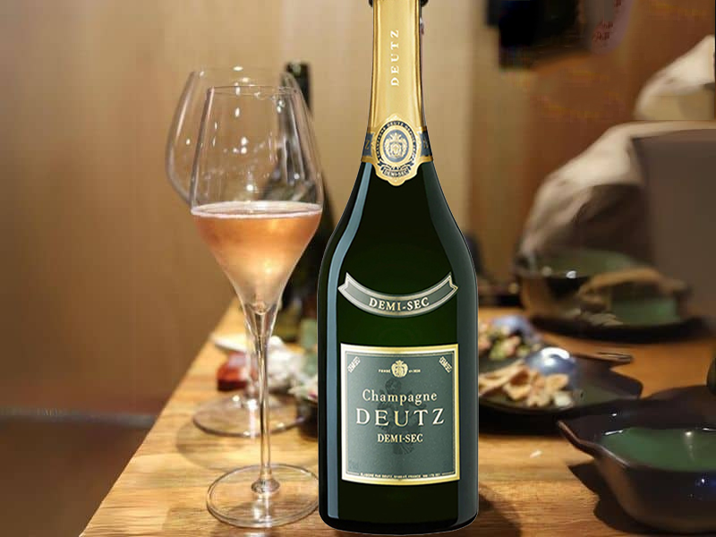 rượu champagne deutz demi sec classic