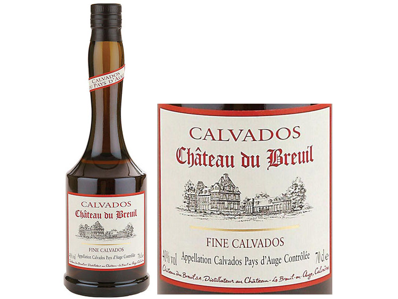 rượu chateau du breuil fine calvados pays d’auge