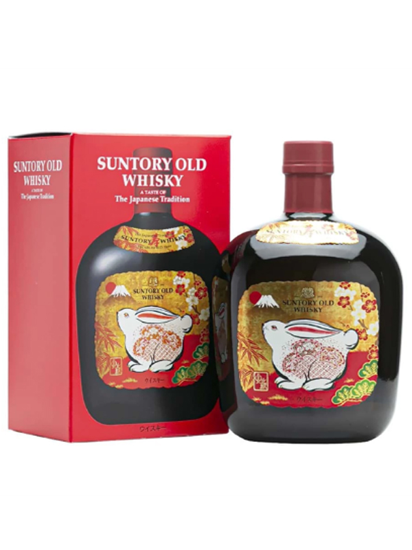 rượu suntory old whisky linh vật thỏ