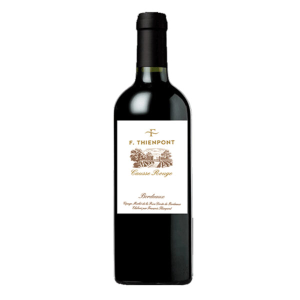 rượu vang f. thienpont causse rouge merlot bordeaux