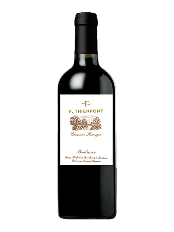 rượu vang f. thienpont causse rouge merlot bordeaux