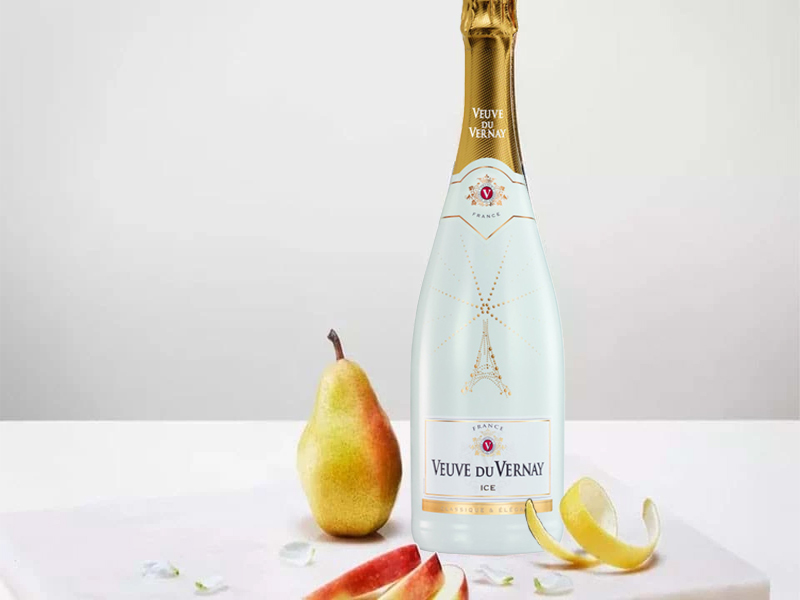 rượu vang sủi pháp veuve du vernay ice