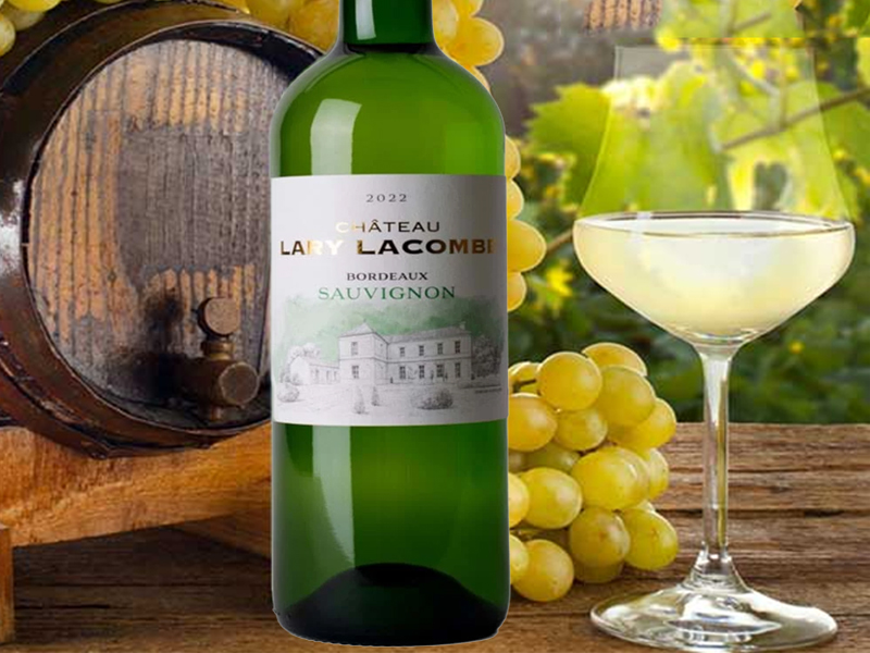 rượu vang trắng château lary lacombe bordeaux blanc