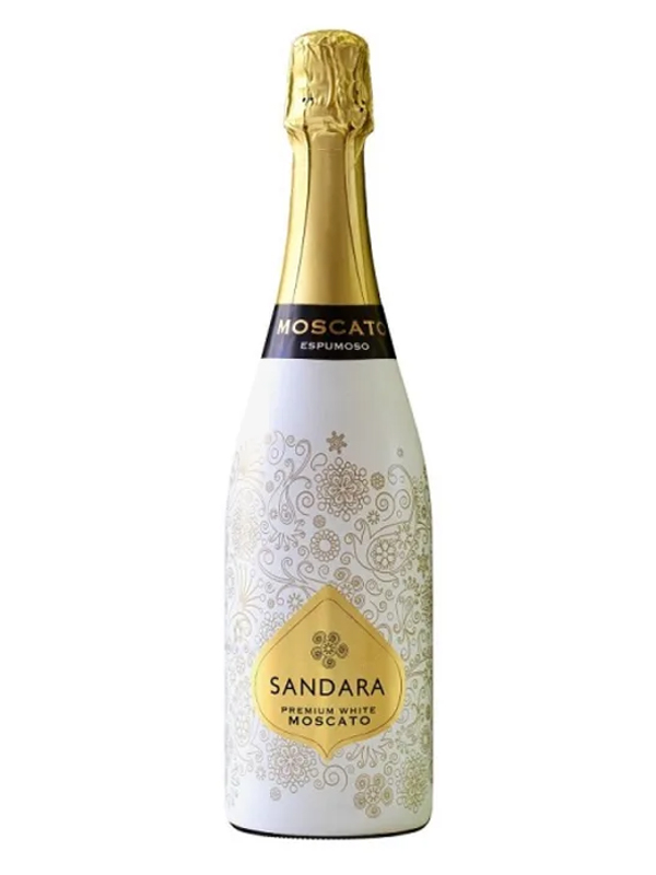 rượu vang trắng sandara moscato premium white