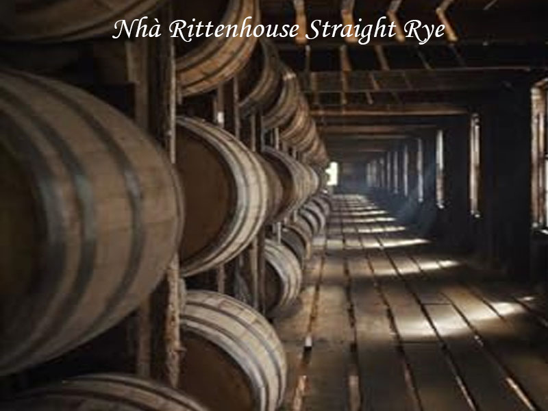 rượu whisky mỹ rittenhouse straight rye